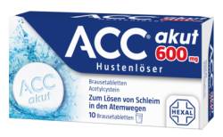 ACC akut 600 Brausetabletten 10 St von Hexal AG