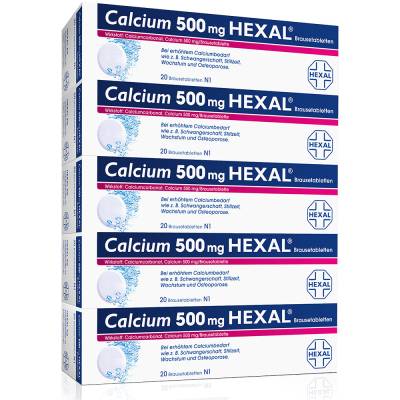 Calcium 500mg HEXAL von Hexal AG