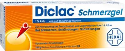 Diclac Schmerzgel 1% von Hexal AG
