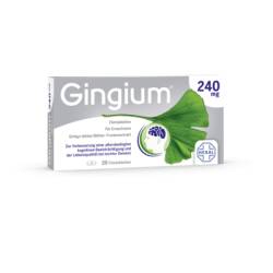 GINGIUM 240 mg Filmtabletten 20 St von Hexal AG