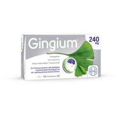 GINGIUM 240 mg Filmtabletten 60 St von Hexal AG