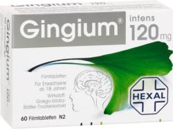 GINGIUM intens 120 mg Filmtabletten 60 St von Hexal AG