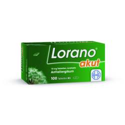 LORANO akut Tabletten 100 St von Hexal AG