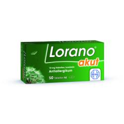 LORANO akut Tabletten 50 St von Hexal AG
