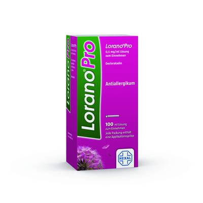 LORANOPRO 0,5 mg/ml L�sung zum Einnehmen 100 ml von Hexal AG