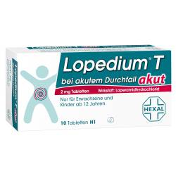 Lopedium T akut bei akutem Durchfall von Hexal AG