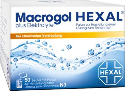 MACROGOL HEXAL plus Elektrolyte Plv.z.H.e.L.z.E. 50 St von Hexal AG