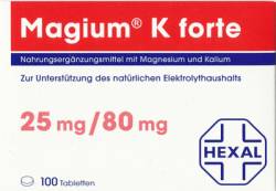 MAGIUM K forte Tabletten 62 g von Hexal AG