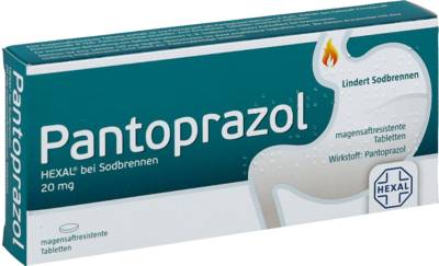 PANTOPRAZOL HEXAL b.Sodbrennen magensaftres.Tabl. 7 St von Hexal AG