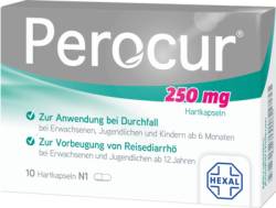 PEROCUR 250 mg Hartkapseln 10 St von Hexal AG