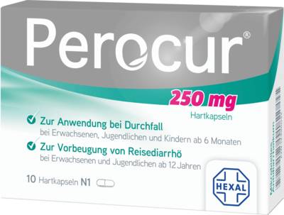 PEROCUR 250 mg Hartkapseln 10 St von Hexal AG