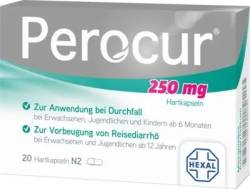 PEROCUR 250 mg Hartkapseln 20 St von Hexal AG