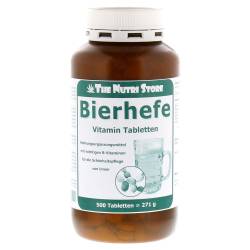 BIERHEFE 500 mg Vitamin Tabletten 500 St Tabletten von Hirundo Products