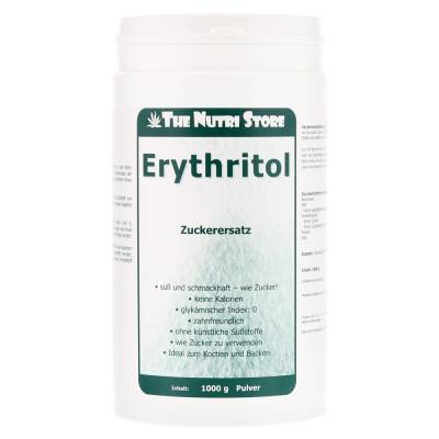 "ERYTHRIT Zuckerersatz Pulver 1000 Gramm" von "Hirundo Products"