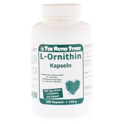 "L-ORNITHIN 500 mg Kapseln 200 Stück" von "Hirundo Products"