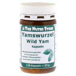 "YAMSWURZEL WILD Yam 250 mg Kapseln 120 Stück" von "Hirundo Products"