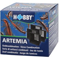 Hobby Artemia-Siebkombination, 180, 300, 560, 900 my von Hobby Aquaristik