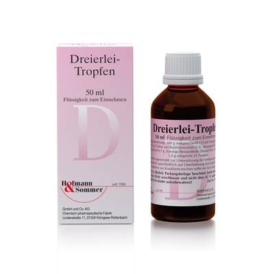 DREIERLEI Tropfen 50 ml von Hofmann & Sommer GmbH & Co. KG