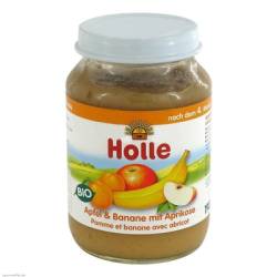 HOLLE Apfel & Banane mit Aprikose 190 g von Holle baby food AG