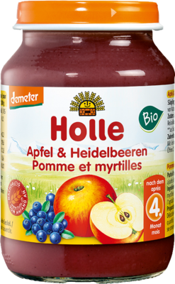 HOLLE Apfel & Heidelbeere 190 g von Holle baby food AG