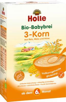 HOLLE Bio Babybrei 3 Korn 250 g von Holle baby food AG