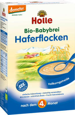 HOLLE Bio Babybrei Haferflocken 250 g von Holle baby food AG
