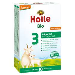 "HOLLE Bio Folgemilch 3 auf Ziegenmilchbasis Pulver 400 Gramm" von "Holle baby food AG"