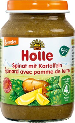 HOLLE Spinat mit Kartoffeln 190 g von Holle baby food AG