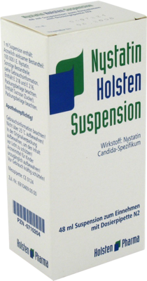 NYSTATIN Holsten Suspension 48 ml von Holsten Pharma GmbH