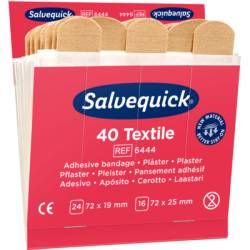 SALVEQUICK Pflasterstrips elastisch Refill 6444 40 St von Holthaus Medical GmbH & Co. KG