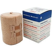 Ypsistretch Langzug-Binde kräftig 8 cm x 7 m von Holthaus Medical