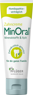 MINORAL Zahncreme 75 ml von Hom�opathisches Laboratorium Alexander Pfl�ger GmbH & Co. KG