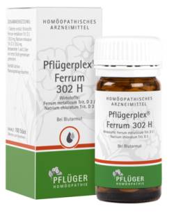 PFL�GERPLEX Ferrum 302 H Tabletten 100 St von Hom�opathisches Laboratorium Alexander Pfl�ger GmbH & Co. KG