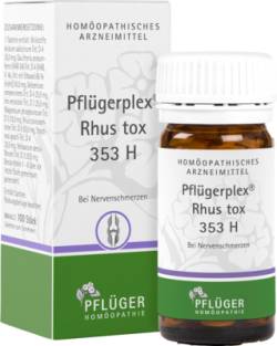 PFL�GERPLEX Rhus tox.353 H Tabletten 100 St von Hom�opathisches Laboratorium Alexander Pfl�ger GmbH & Co. KG