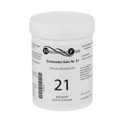 HOMOEOPATHIEFUCHS Schüssler-Salz Nummer 21 Zincum chloratum D6 Biochemie von Homöopathiefuchs