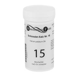 HOMOEOPATHIEFUCHS Schüssler-Salz Nummer 15 Kalium jodatum D6 Biochemie von Homöopathiefuchs