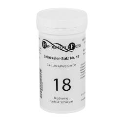 HOMOEOPATHIEFUCHS Schüssler-Salz Nummer 18 Calcium sulfuratum D6 Biochemie von Homöopathiefuchs