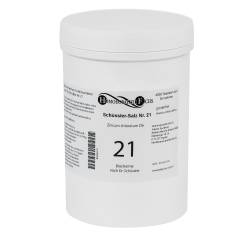 HOMOEOPATHIE FUCHS Schüssler-Salz Nummer 21 Zincum chloratum D6 Biochemie von Homöopathiefuchs