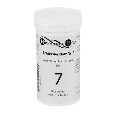 HOMOEOPATHIEFUCHS Schüssler-Salz Nummer 7 Magnesium phosphoricum D6 Biochemie von Homöopathiefuchs