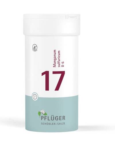 Schüßler-Salz Nr. 17 Manganum sulfuricum D6 von Homöopathisches Laboratorium Alexander Pflüger GmbH & Co. KG