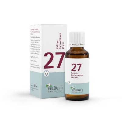 Schüßler-Salz Nr. 27 Kalium bichromicum D6 von Homöopathisches Laboratorium Alexander Pflüger GmbH & Co. KG