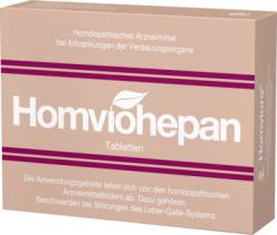 HOMVIOHEPAN Tabletten 75 St von Homviora Arzneimittel Dr.Hagedorn GmbH & Co. KG