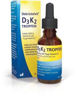 Dekristolvit D3 K2 25 ml Tropfen von Hübner Naturarzneimittel Gm