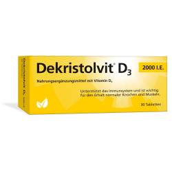 Dekristolvit D3 2000 I.E. Tabletten von Hübner Naturarzneimittel GmbH