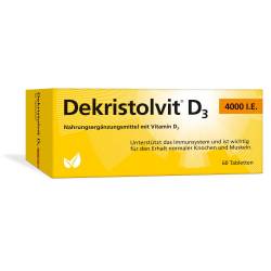 Dekristolvit D3 4.000 I.E. von Hübner Naturarzneimittel GmbH