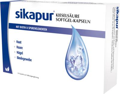 SIKAPUR Kieselsäure Softgel-Kapseln mit Biotin 30 St von Hübner Naturarzneimittel GmbH