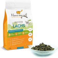 I love my cat Getreidefreies Trockenfutter für Katzen mit Lachs von I love my cat