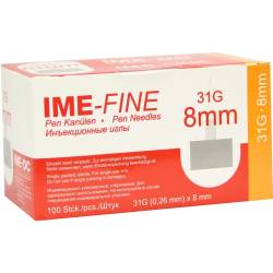 IME FINE Universal Pen Kanülen 31 G 8 mm von IME-DC GmbH