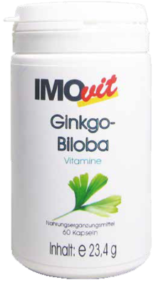 IMOVIT Ginkgo Biloba Kapseln 234 g von IMOPHARM pharm.Handelsges.mbH