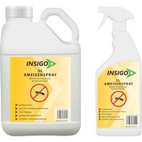 Insigo Ameisenspray gegen Ameisen, fliegende / kriechende Ameisen und deren Larven & Eier von INSIGO